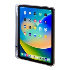 【PDA-IPAD1918CL】第10世代iPad10.9インチ用ペン収納ポケット付カバー