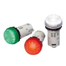 【AP22M-2Q4S】超高輝度LED表示灯(青)