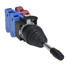 【HW1M-2222-22N9】φ22 モノレバースイッチ 4方向