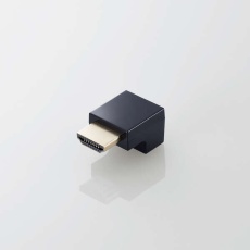 【AD-HDAABS02BK】HDMI L字型アダプター（タイプA-タイプA）スリム　下向き