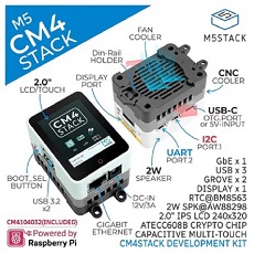 【M5STACK-K127】M5Stack CM4Stack開発キット