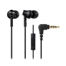 【ATH-CK350ISBK】【在庫処分セール】スマートフォン用インナーイヤーヘッドホン