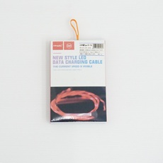【EM-US20C-LEDFL-1M-RD】【在庫処分セール】流れるLED Type-Cケーブル