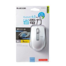 【M-BT19BBWH】【在庫処分セール】Bluetooth4.0 BlueLEDワイヤレスマウス
