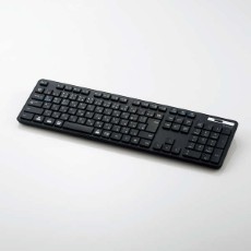 【TK-FBM120KBK】【在庫処分セール】Bluetooth 5.0 薄型フルキーボード ブラック