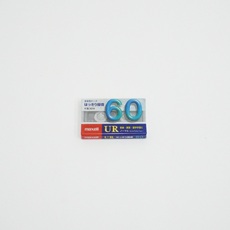 【UR-60M】【在庫処分セール】カセットテープ 60分 1巻入り