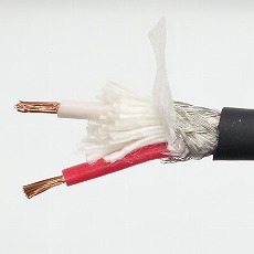 【MVVSSｿﾌﾄ1.25SQX2CR】マイクロホン用ビニルコード MVVS-S 1.25sq 2芯
