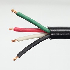 【VCTFS1.25SQX4CR】VCT-F(S)黒 1.25sq 4芯