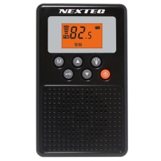 【NX-W109RD-BK(W)】防災ラジオ ブラック
