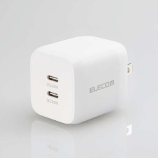 【MPA-ACCP4245WH】USB Power Delivery 45W キューブAC充電器(C×2)