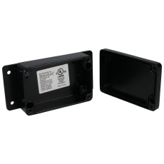 【AN-2812-AB】ENCLOSURE  WALL MOUNT  ALUMINIUM  BLACK