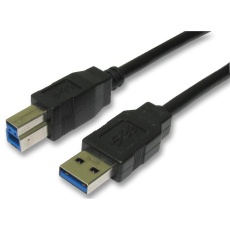 【USB3-802】LEAD  USB3.0 A MALE-B MALE 2M BLACK