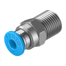 【QS-1/8-4】PUSH-IN FITTING  4MM  R1/8