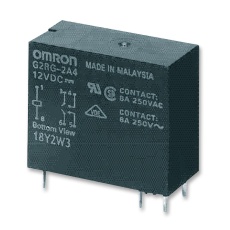 【G2R-2A4 DC24】POWER RELAY  DPST-NO  24VDC  4A  THT