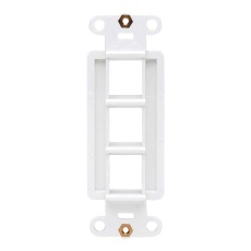 【N042D-003V-WH】CENTRE PLATE INSERT  DECORA STYLE  WHITE