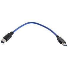 【U3A00006-03M】USB CABLE  3.0 A PLUG-B PLUG  11.8inch