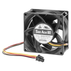 【9GV0824P1G10】AXIAL FAN  80MM  24VDC  138CFM  65DBA
