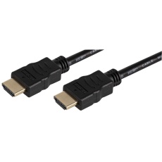 【PSG91342】HDMI LEAD  BLACK  GOLD  0.3M
