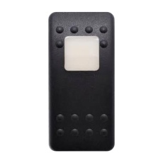 【VVA9C00-000】ROCKER SWITCH CAP  RECTANGULAR  BLACK