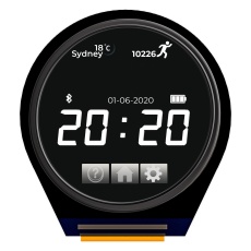 【PIXXILCD-13P2】HMI PANEL  LCD TFT  240X240P  300CD/M2