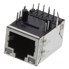 【2250013-4】RJ45 CONN  R/A JACK  8P8C  1PORT  TH