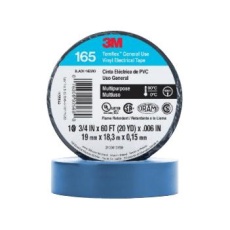 【165BL4A】TAPE  PVC  19MM X 18M  BLUE