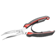 【195A.20CPE】PLIER  LONG HALF ROUND BENT NOSE  200MM