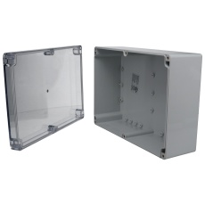 【PN-1335-AC】ENCLOSURE  WALL MOUNT  PC  GREY/CLEAR