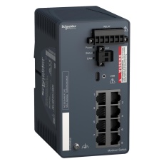 【MCSESM083F23F0】ENET SWITCH  INDUS  RJ45 X 8  DIN RAIL