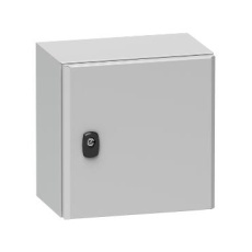 【NSYS3D6525P】ENCLOSURE  GREY  STEEL  WALL MOUNT