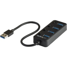 【HB30A4AIB】USB 3.0 HUB  4PORT  5GBPS  BUS POWERED