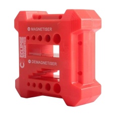 【MDW100】TOOL MAGNETISER  DEMAGNETISING  RED