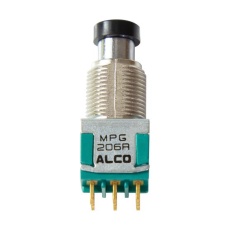 【5-1437567-3】PB SWITCH DPDT 6A 125VAC PANEL