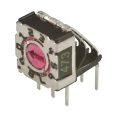 【P36THR103L508】ROTARY CODED SW  HEXDEC  16POS  42V/THT