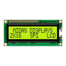 【MC21605C6W-SPTLYS-V2】LCD MODULE  16 X 2  COB  5.55MM  STN