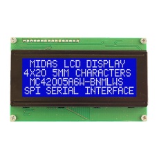 【MC42005A6W-BNMLWS-V2】LCD MODULE  20 X 4  COB  4.75MM  BSTN