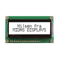 【MC21605H6WM-FPTLW-V2】LCD MODULE  16 X 2  COB  4.99MM  FSTN