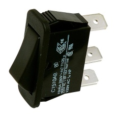 【C1520ALAAE】ROCKER SWITCH  ON-OFF-ON  SPST NON ILLUM