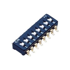 【CFS-0802TB】DIP SWITCH  8PST-NO  0.1A  6VDC  SMD