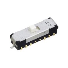 【CMS-2402C】SLIDE SWITCH  DP4T  0.1A  12VDC  SMD