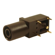 【FCR7350N】4MM SHROUDED SOCKET  BROWN  24A  1KV