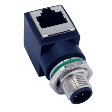 【RJM12MD04RA001】ADAPTR  R/A 4P M12 PLUG-RJ45 JACK  D COD