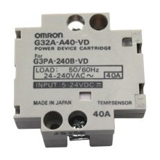 【G32A-A40-VD DC5-24】SOLID STATE RELAY  40A  24VAC-240VAC