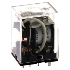 【LY2-0 220/240AC】POWER RELAY  DPDT  220/240V  10A  THT