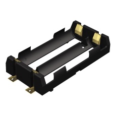 【1048P】BATT HOLDER  18650 X 2  SMD