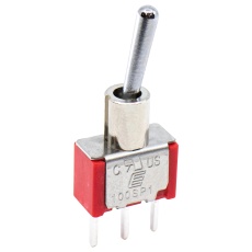 【100SP1T1B4M2QE】TOGGLE SWITCH  SPDT  5A  120VAC