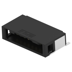 【504285-E】CONN  R/A PLUG  8POS  1ROW  1.27MM  SMT