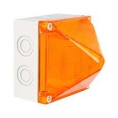 【LED701-02-01 (AMBER)】BEACON  CONTINUOUS/FLASH  30VDC  AMBER
