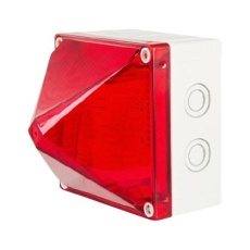 【LED701-02-02 (RED)】BEACON  CONTINUOUS  FLASHING  30VDC  RED