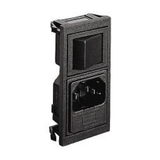 【BZV15/Z0000/76】FUSED INLET  2 POLE  10A  QC  PANEL